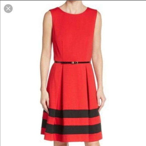 Calvin Klein Dresses & Skirts - NWOT HP!  Calvin Klein 16W Plus size Dress Red